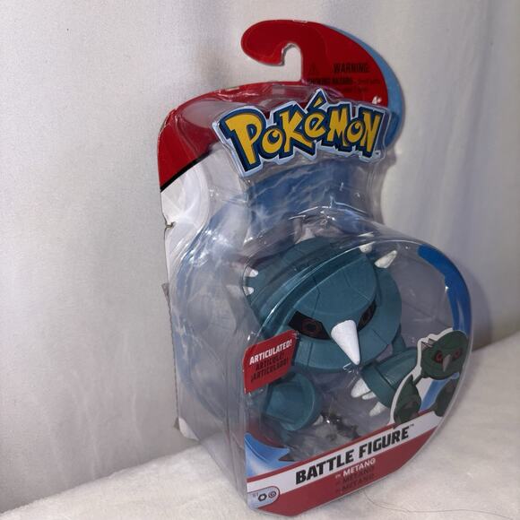 Pokemon 3” Rare Metang Articulated Battle Figure Action Figure Toy NEW - Picture 2 of 4